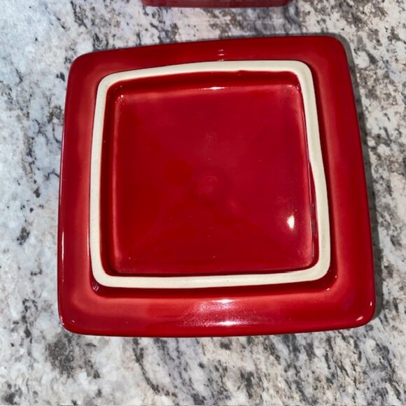 Fiestaware Scarlet Candy Dish w/Lid - MINT Condition - Picture 8 of 8